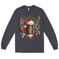 Smoke christmas football Long Sleeve Tee - SublimationCraftShop