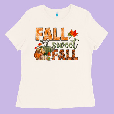 Fall Sweet Fall Ladies Tee Designed By Bundleandbundleshop