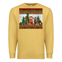 Antique Gold joy reindeer Premium Sweatshirt - Jasminsmagicworld