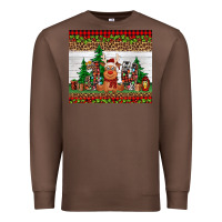 Chestnut joy reindeer Premium Sweatshirt - Jasminsmagicworld