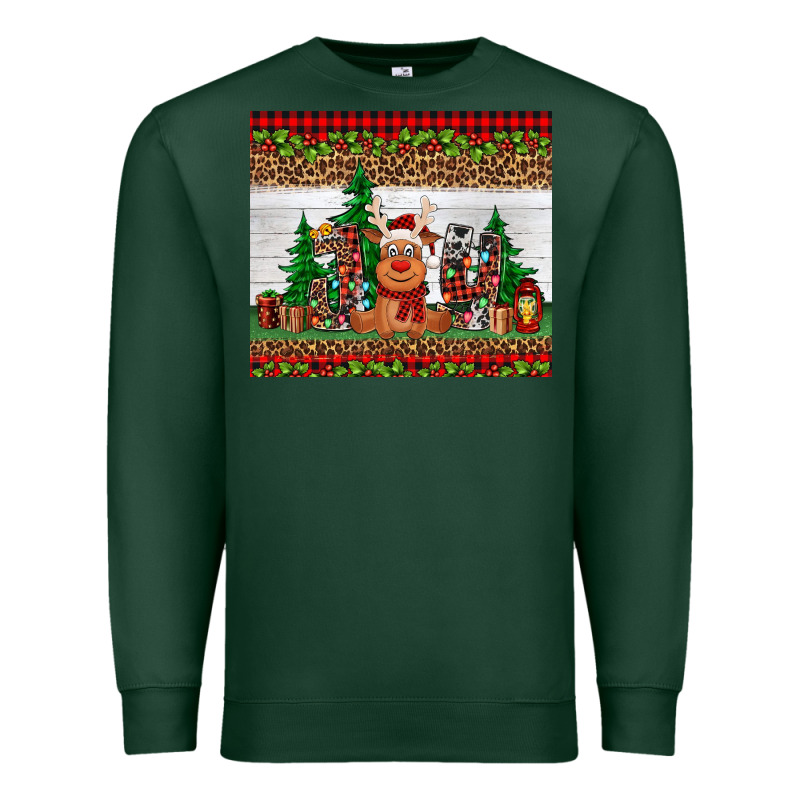 Joy Reindeer Premium Sweatshirt by Jasminsmagicworld | Teevron