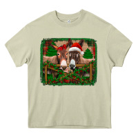 Mossy christmas donkeys Heavy Core Tee - Jasminsmagicworld