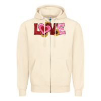 Sandshell valentines day love sunflowers Zipper Hoodie - RanaPortraitStore