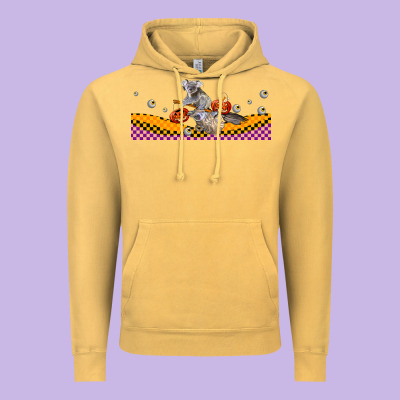 Koala Vintage Hoodie Designed By Lillyallendesigns