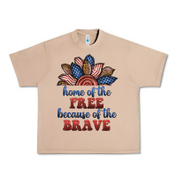 Burro home of the free because of the brave Urban Heavy Tee - BundleAndBundleShop