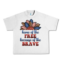 Lunar Rock home of the free because of the brave Urban Heavy Tee - BundleAndBundleShop