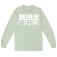 Matcha shitshow supervisor Long Sleeve Tee - DesigneFamous