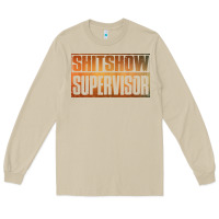 Mushroom shitshow supervisor Long Sleeve Tee - DesigneFamous