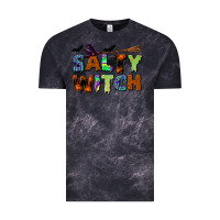 Cloud Black salty witch Vintage Tee - BundleAndBundleShop