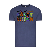 Vintage Denim salty witch Vintage Tee - BundleAndBundleShop