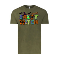 Vintage Olive salty witch Vintage Tee - BundleAndBundleShop