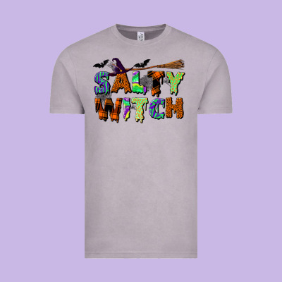 Salty Witch Vintage Tee Designed By Bundleandbundleshop