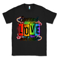 Black spread love not hate Classic Tee - OliviaCreatesArt