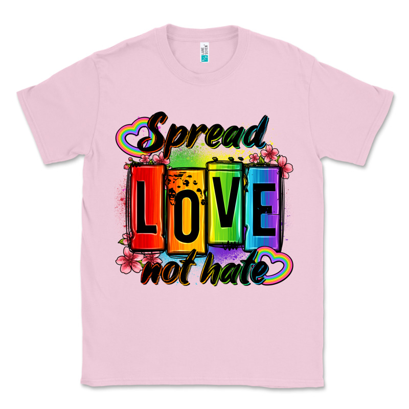 Spread Love Not Hate Classic Tee by OliviaCreatesArt | Teevron