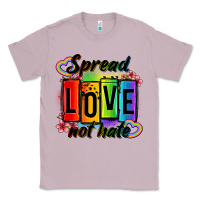 Lilac spread love not hate Classic Tee - OliviaCreatesArt