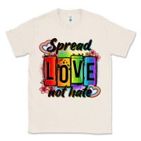 Natural spread love not hate Classic Tee - OliviaCreatesArt