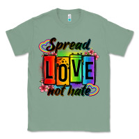 Sage spread love not hate Classic Tee - OliviaCreatesArt