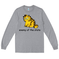 Heather Grey comrade garf classic Long Sleeve Tee - DesigneFamous