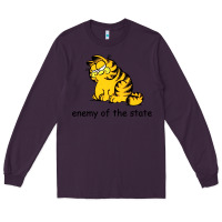 Plum comrade garf classic Long Sleeve Tee - DesigneFamous
