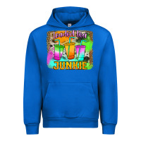 Cobalt Loaded Tea Junkie Urban Hoodie - Jasminsmagicworld