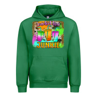 Emerald Loaded Tea Junkie Urban Hoodie - Jasminsmagicworld