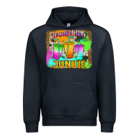 Navy Loaded Tea Junkie Urban Hoodie - Jasminsmagicworld