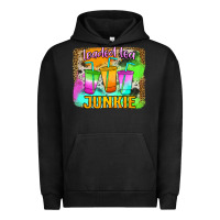Pigment Black Loaded Tea Junkie Urban Hoodie - Jasminsmagicworld