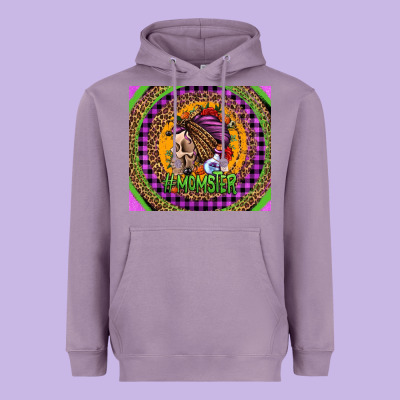 Momster Halloween Momlife Heavyweight Hoodie Designed By Jasminsmagicworld