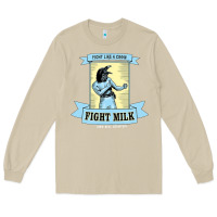 Mushroom fight milk classic Long Sleeve Tee - DesigneFamous