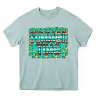 Arona summer time glitter pineable Heavy Core Tee - CowCowDesign