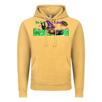 Vintage Mustard Too Cute To Spook Baby Orangutan Vintage Hoodie - LillyAllenDesigns