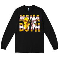 Black Mama Of Both Long Sleeve Tee - CowhideDigitalArt