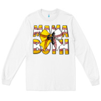 White Mama Of Both Long Sleeve Tee - CowhideDigitalArt