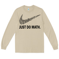 Mushroom just do math Long Sleeve Tee - DesigneFamous