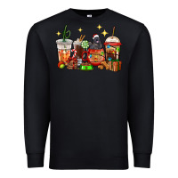 Black Christmas coffee cups with Labrador Premium Sweatshirt - RanaPortraitStore