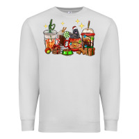 Dove Grey Christmas coffee cups with Labrador Premium Sweatshirt - RanaPortraitStore