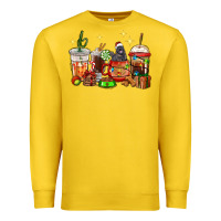 Lemon Christmas coffee cups with Labrador Premium Sweatshirt - RanaPortraitStore