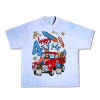 Grape Ice 4th of july truck  1 Urban Heavy Tee - BundleAndBundleShop