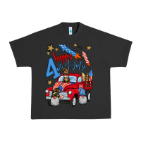 Pigment Black 4th of july truck  1 Urban Heavy Tee - BundleAndBundleShop