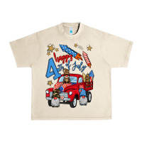 Sandshell 4th of july truck  1 Urban Heavy Tee - BundleAndBundleShop