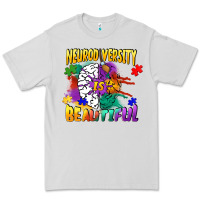 Dove Grey Neurodiversity is beautiful Premium Tee - FaDigitalArtStudio
