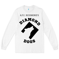 White lassos diamond dogs classic Long Sleeve Tee - DesigneFamous