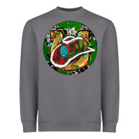 Storm Cowboy Christmas Heavyweight Sweatshirt - RanaPortraitStore