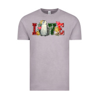 Vintage Zinc christmas penguin love Vintage Tee - FaDigitalArtStudio