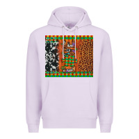 Lilac love autism awareness leopard cowhide Premium Hoodie - Artiststas
