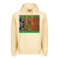 Pina Colada love autism awareness leopard cowhide Premium Hoodie - Artiststas
