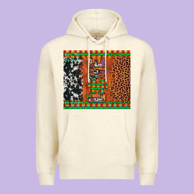 Love Autism Awareness Leopard Cowhide Premium Hoodie Designed By Artiststas