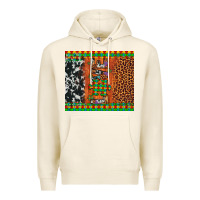 Tofu love autism awareness leopard cowhide Premium Hoodie - Artiststas