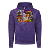 Cloud Purple happy halloween koala Vintage Hoodie - LillyAllenDesigns