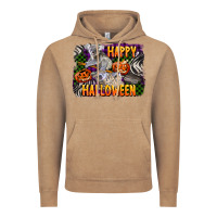 Vintage Coffee happy halloween koala Vintage Hoodie - LillyAllenDesigns